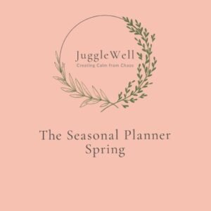 JuggleWell Seasonal Planner - Spring